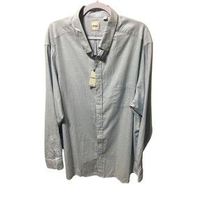 ROWM Men’s 3XT 100% Cotton Button Up Shirt NWT